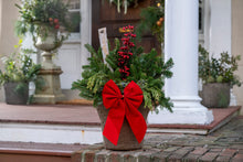 Load image into Gallery viewer, 'Classic Christmas' Drop-In Planter