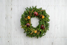 Load image into Gallery viewer, Burgundy Boughs Wreath
