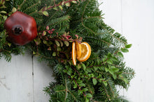 Load image into Gallery viewer, Burgundy Boughs Wreath