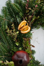 Load image into Gallery viewer, Burgundy Boughs Wreath
