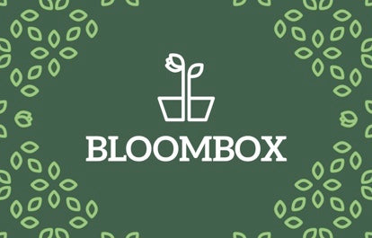 BloomBox gift card design