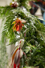 Load image into Gallery viewer, Leucodendron + Sapphire Garland