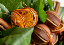 Load image into Gallery viewer, Orange + Cinnamon Wreath
