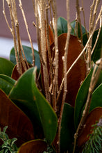 Load image into Gallery viewer, &#39;Golden Magnolias&#39; Drop-In Planter
