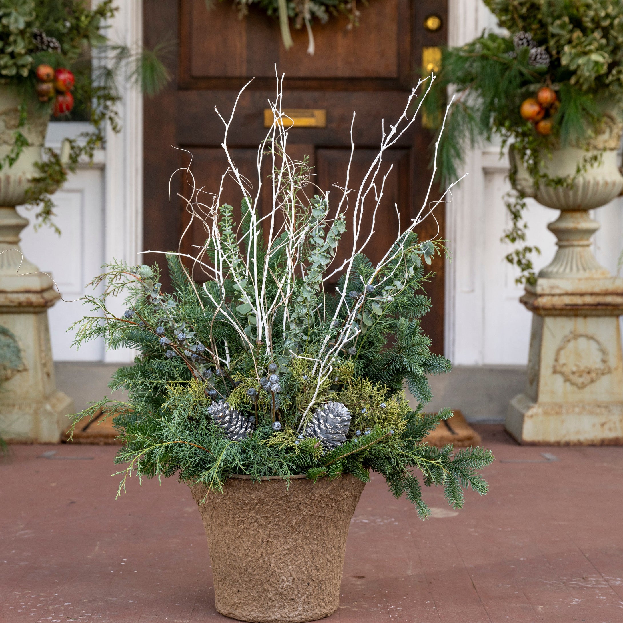 'Silver Bells' Drop-In Planter