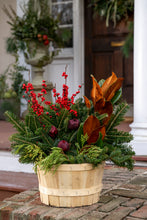 Load image into Gallery viewer, &#39;Beautiful Boughs&#39; Bushel Basket
