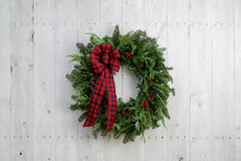 Load image into Gallery viewer, Buffalo Bow Wreath

