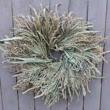 Load image into Gallery viewer, Fall Wreath- Corn Tassel
