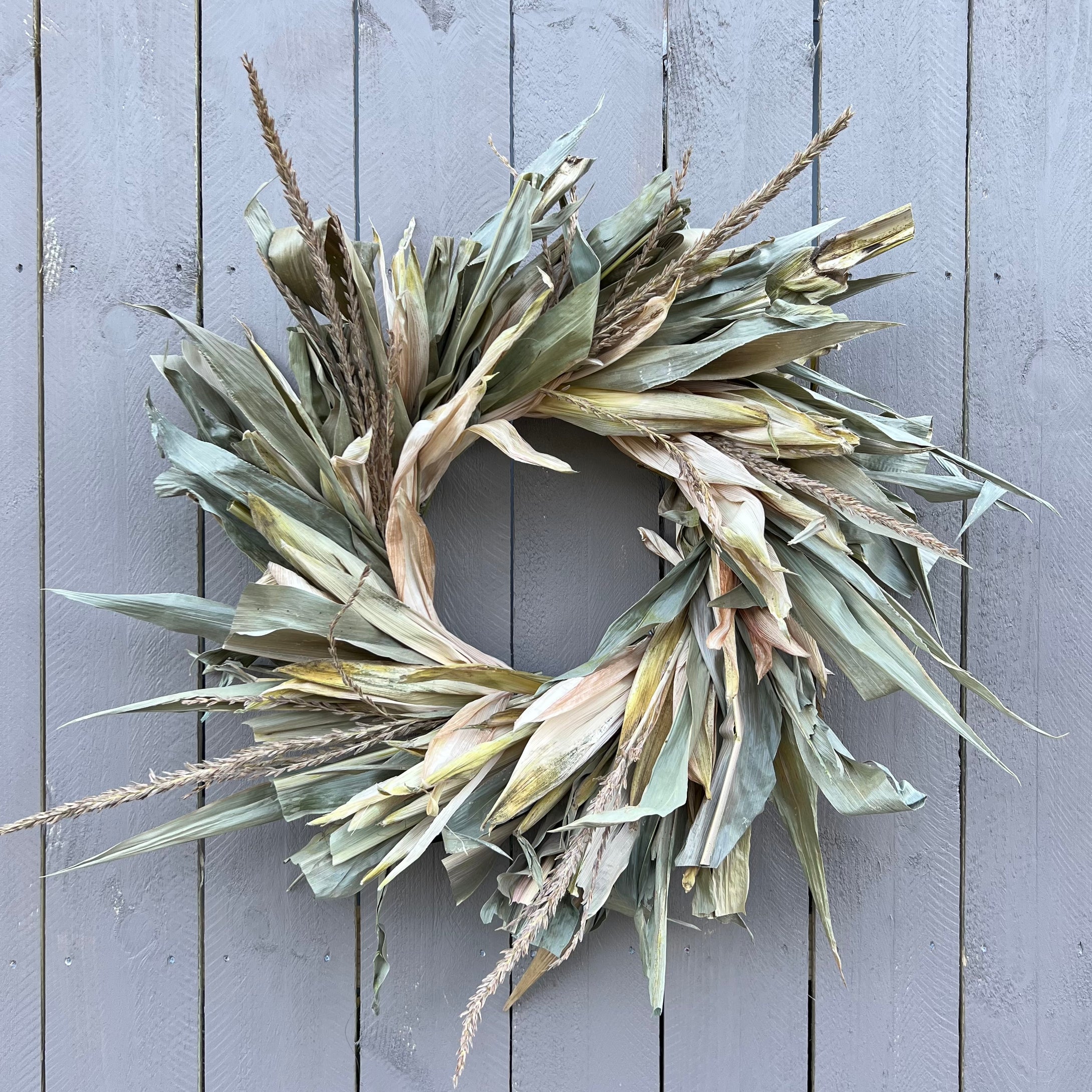 Fall Wreath- Corn Husks