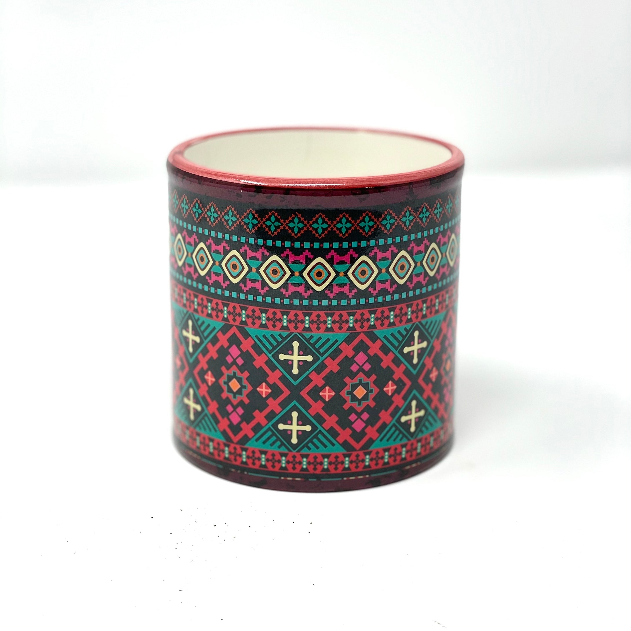 Blazing Fire Cylinder Planter