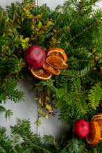 Load image into Gallery viewer, Burgundy Boughs Wreath
