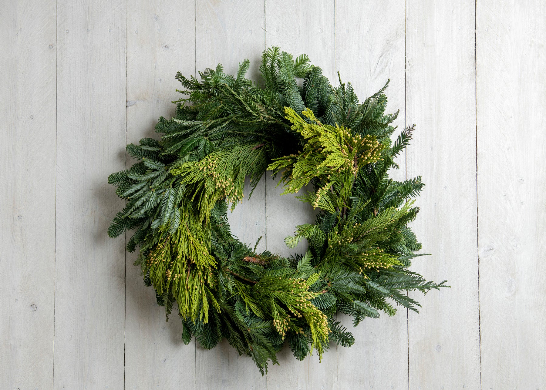 Cedar + Cypress Wreath