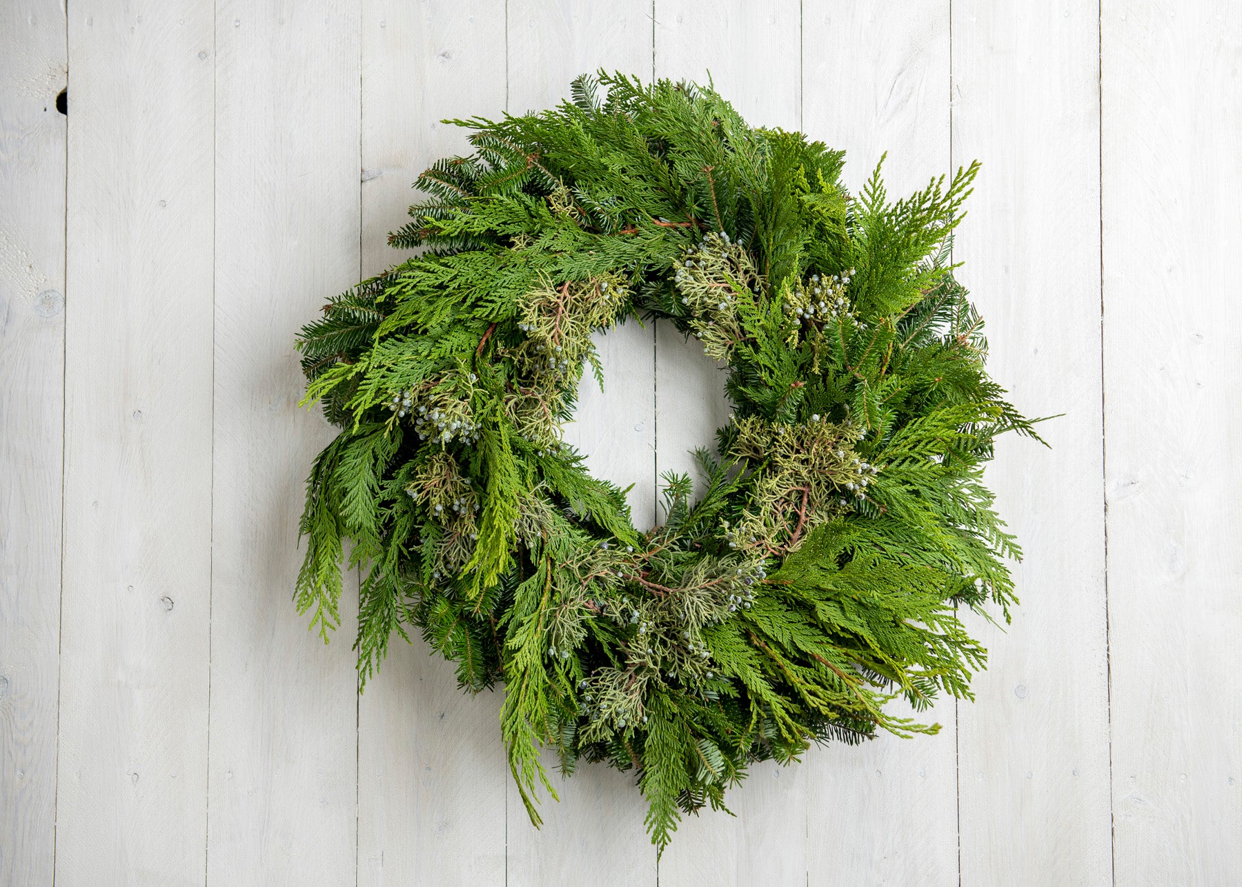 Cedar + Juniper Wreath